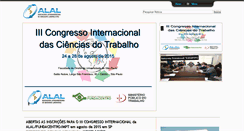 Desktop Screenshot of alal.com.br